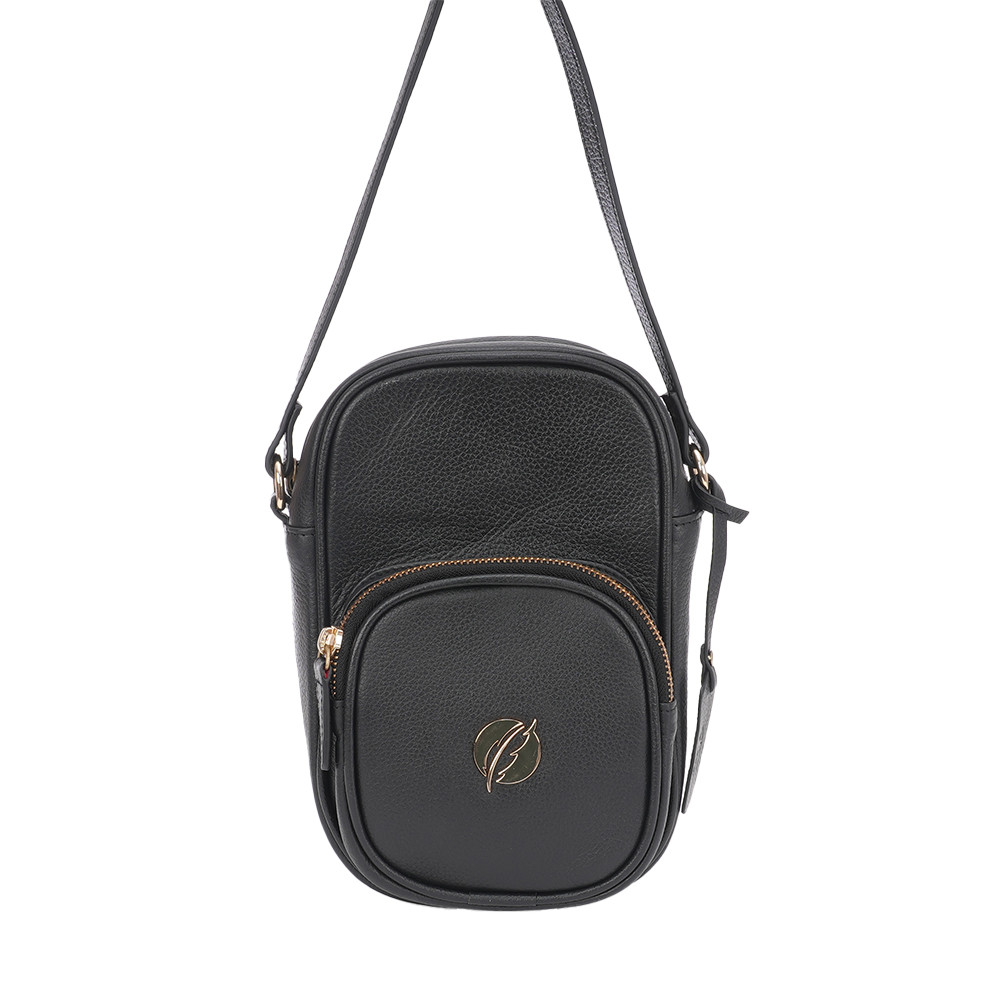 Crossbody Pouch Bag - Black