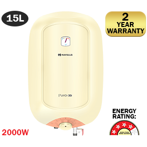 Havells PURO EX 15L Water Heater/Geyser - Ivory