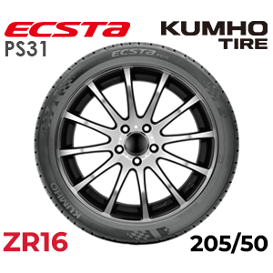 KUMHO ECSTa PS31 205/50 ZR16 M