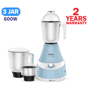 Havells ENERGIA NV 3 Jar Mixer Gringer - 600W