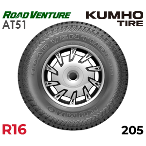 KUMHO ROAD VENTURE AT51 LT 205 R16