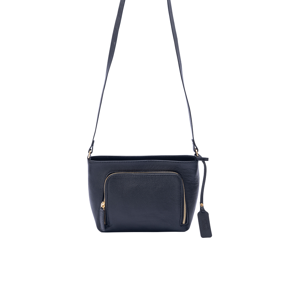 Basic Crossbody Bag - Black