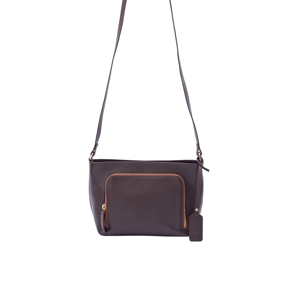 Basic Crossbody Bag - Chocolate