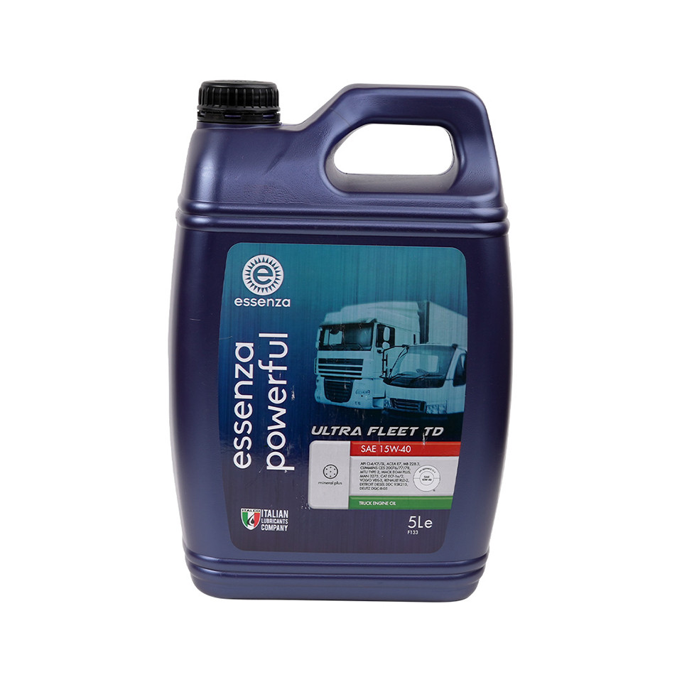 Essenza Powerful Ultra Fleet TD 15W-40 Truck Engine Oil 5L