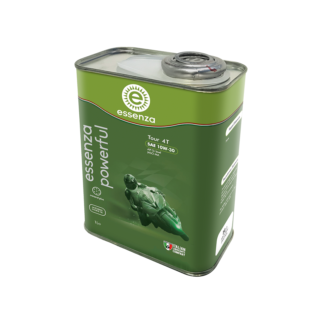 Essenza Powerful Tour 4T 10W-30 Mineral Motorbike Engine Oil -1L Metal Container