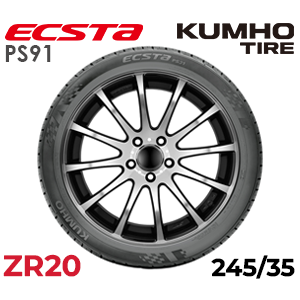 KUMHO ECSTa PS91 245/35Z R20 XL