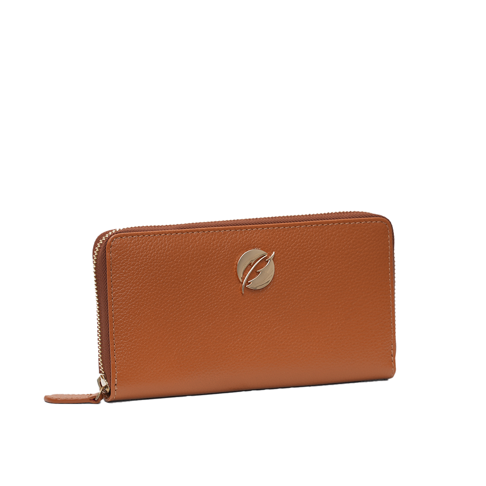 Zip Around Purse - Windsor Tan