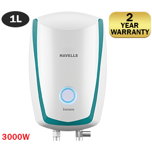 Havells INSTANIO 1L Instant Water Heater - White Mustard